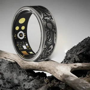 Smart Ring tracks heart rate & sleep.