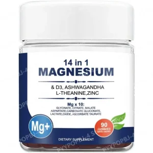 Magnesium Complex 14-in-1 Gummies  Sugar-Free 90 Count