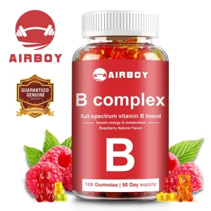 Vitamin B Complex Gummies - Enhances Cellular Energy, Non-GMO